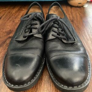 Born Black Leather Men's Oxfords